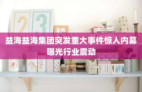 益海益海集团突发重大事件惊人内幕曝光行业震动