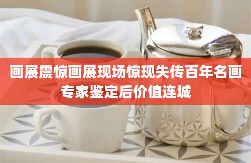 画展震惊画展现场惊现失传百年名画专家鉴定后价值连城