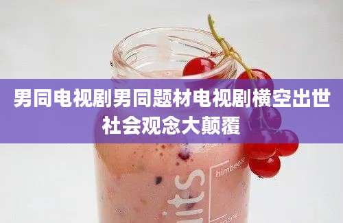 男同电视剧男同题材电视剧横空出世社会观念大颠覆