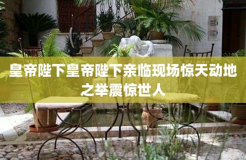 皇帝陛下皇帝陛下亲临现场惊天动地之举震惊世人