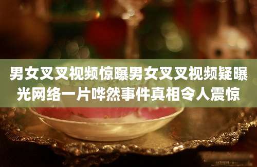男女叉叉视频惊曝男女叉叉视频疑曝光网络一片哗然事件真相令人震惊