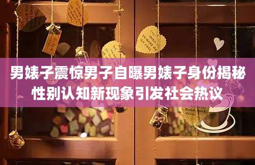 男婊子震惊男子自曝男婊子身份揭秘性别认知新现象引发社会热议