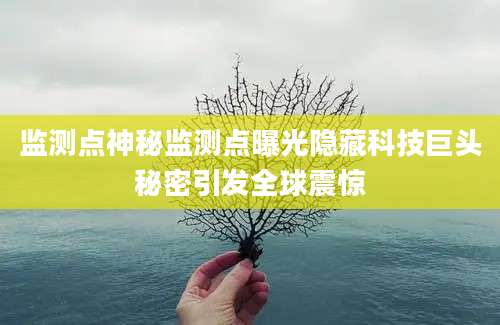 监测点神秘监测点曝光隐藏科技巨头秘密引发全球震惊