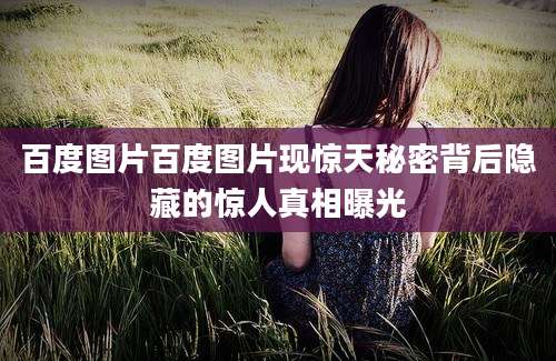 百度图片百度图片现惊天秘密背后隐藏的惊人真相曝光