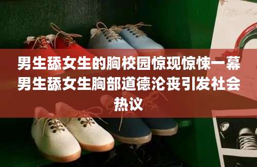 男生舔女生的胸校园惊现惊悚一幕男生舔女生胸部道德沦丧引发社会热议